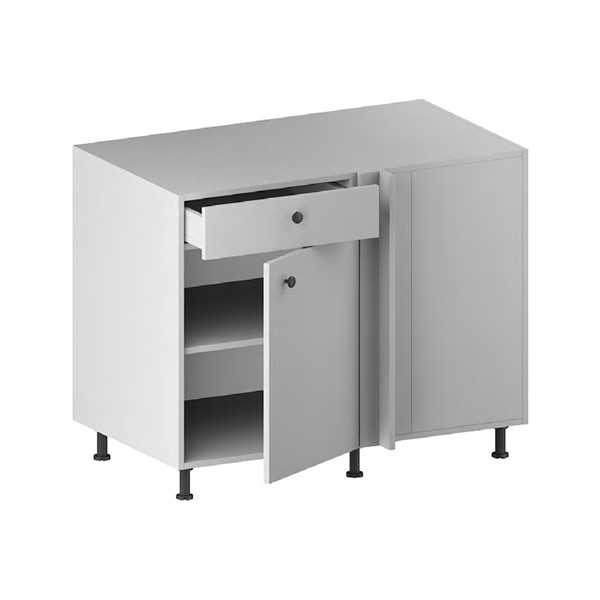 Blind Corner Base Cabinet (1 Drawer, 1 Door & 1 Shelf) for kitchen